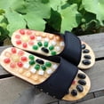thumbnail image 1 of Zapatillas de de acuón de natural, sandalias de reflexología para de acupunto de piezaza, el estrés y la fatiga. 39-40 Macarena Sandalias de masaje de pies, 1 of 6