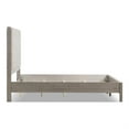 thumbnail image 4 of FOA Yasgard 3-Piece Gray Solid Wood Bedroom Set - Queen + 2 Nightstands, 4 of 15
