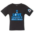thumbnail image 3 of I Love Sharks Graphic T Shirt (Toddler Boys), 3 of 4