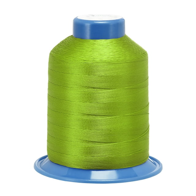 Unique Bargains 1312 Yards 210D/0.32mm Extra Strong Bonded Polyester Thread (Green)