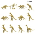 thumbnail image 2 of Dinosaur Skeleton (24 Pieces) Assorted Figures Bones 3.7 Inch, 2 of 9