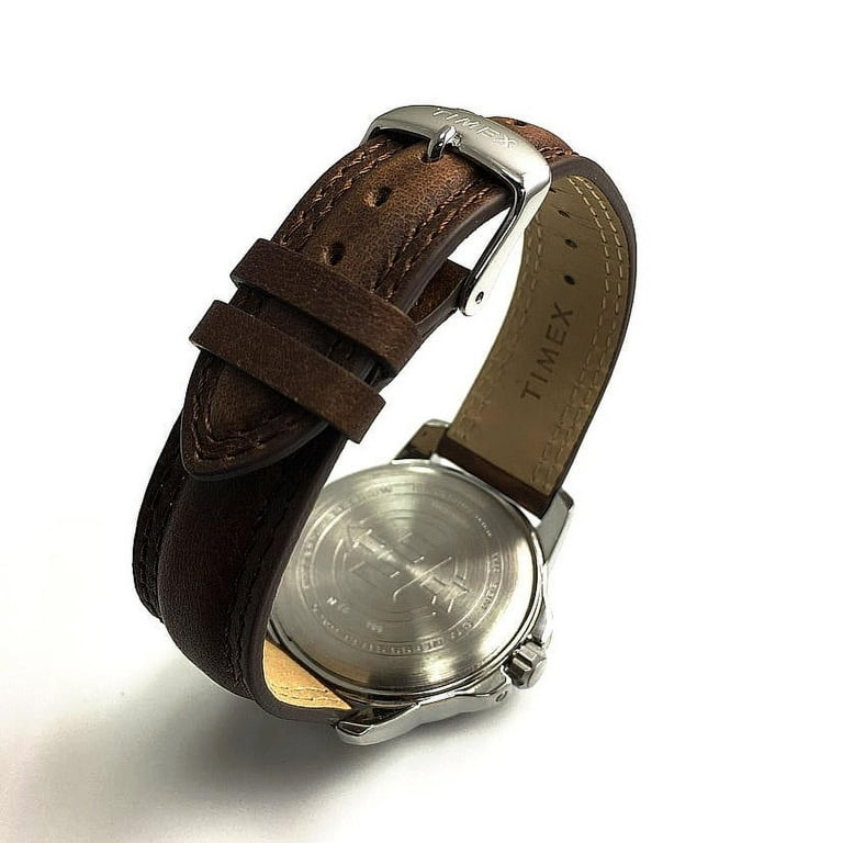 Men s Timex Expedition Field Brown leather Watch TW4B16000