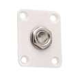 thumbnail image 1 of Placa De Enchufe De Salida De Guitarra Eléctrica Cuadrada Para Reemplazo De Blanco Yuyangstore Jack de salida de guitarra LP, 1 of 8