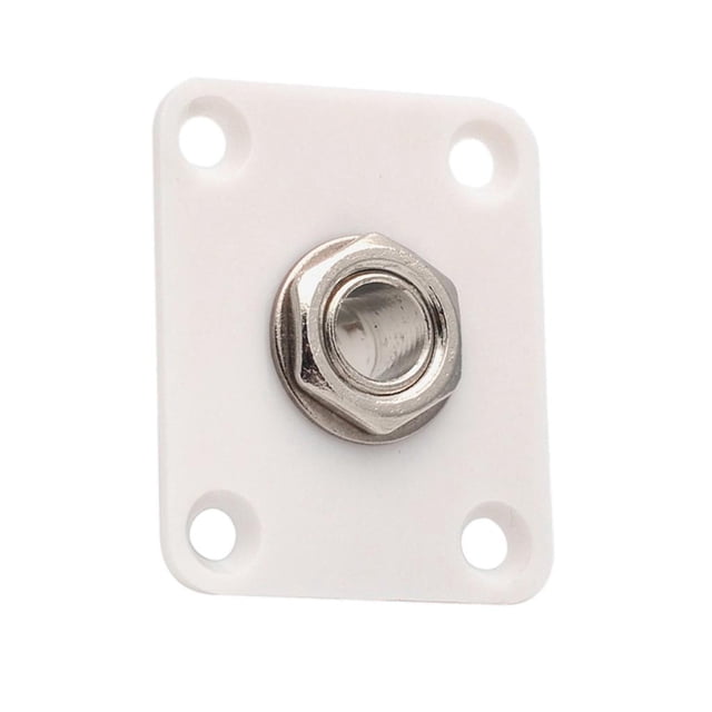 Placa De Enchufe De Salida De Guitarra Eléctrica Cuadrada Para Reemplazo De Blanco Yuyangstore Jack de salida de guitarra LP