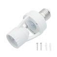 thumbnail image 1 of Kearding Toma de luz E27 Base 360 ​​grados PIR Sensor de movimiento portalámparas adaptador de inducción accesorio de reparación para el hogar Decoración del hogar Kearding HA075154-01, 1 of 6
