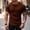 Coffee, variant on FRSASU Men's Muscle T-Shirts Stretch Short Sleeve Bodybuilding Workout Casual Slim Fit Tee Tops Red