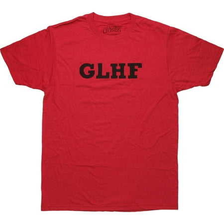League of Legends GLHF GGWP T-Shirt (Best Mouse For League Of Legends)