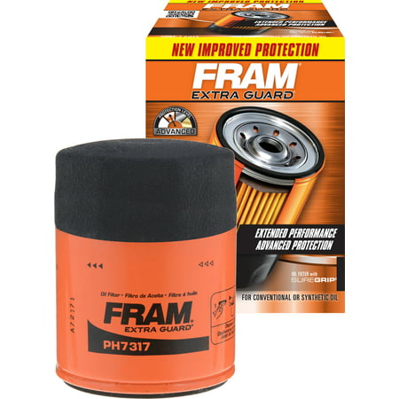 FRAM Extra Guard Oil Filter, PH7317 (Best Oil Filter Brand 2019)