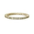 thumbnail image 2 of 1ct Rough Gray Diamond Eternity Ring 14K Yellow Gold, 2 of 3