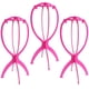 thumbnail image 1 of Soporte para pelucas, soporte portátil para cabeza de peluca para mujeres, paquete de 3, 1 of 5