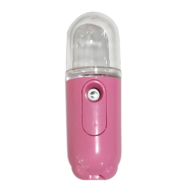 Yuarrent Humidificador rociador de niebla facial, vaporizador de 30ml para viajes en el hogar, atomizador de 5V, nebulizador hidratante, herramienta para Humidificadores rosado Yuarrent HA028236-04B