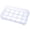 White, variant on 15 Grids Egg Storage Box Egg Carton PP Case Egg Box Tray with Lid Drawer Refrigerator Cases Compartment Storage Egg Rack Support