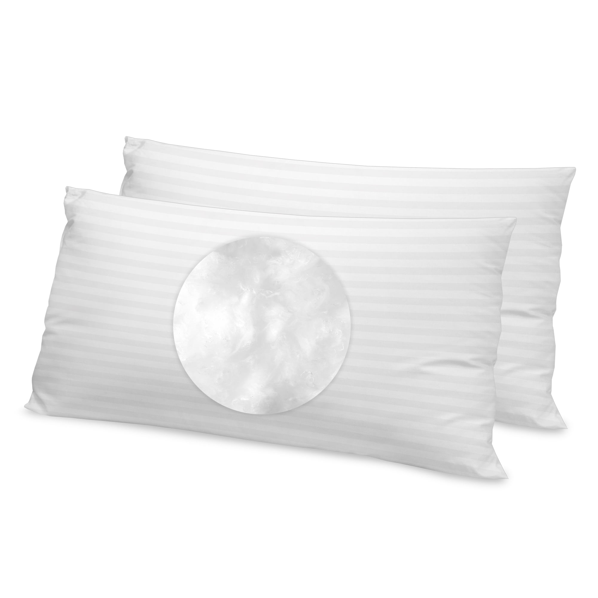 BioPEDIC 500 Thread Count Tencel King Fiber Bed Pillow 2 pack