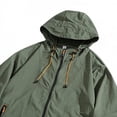 thumbnail image 4 of Wlynlyn Men Summer Jackets Zipper Long Sleeve Outdoor Hoodies Summer Casual Loose Cycling Sports Thin Hooded Jacket, 4 of 4