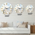 thumbnail image 4 of Designart 1 in Quartz Traditional Wall Clock, 4 of 5