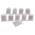 thumbnail image 4 of Darling Souvenir White Girls Gone Wild Bachelorette Custom Party Supplies Favor Bags&nbsp;Jewelry&nbsp;Pouches 15 Pieces, 4 of 5