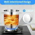 thumbnail image 5 of 35L/9.25Gal Stock Pot 30 Quart Stainless Steel Large Kitchen Soup Big Cooking Restaurant Stockpot, 5 of 12