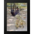 thumbnail image 2 of Cross, Henri Edmond 14x18 Black Modern Framed Museum Art Print Titled - An August Afternoon at the Luxembourg, 2 of 5