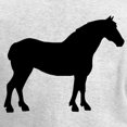 thumbnail image 3 of CafePress - Draft Horse Women's Long Sleeve T Shirt - Women's Long Sleeve Graphic Casual T-Shirt, 3 of 4