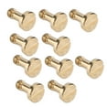 thumbnail image 1 of Metal Nail Rivet Studs10 Sets Book Binding DIY Ledger Rivets Leather Screw Nail Button Top of the Line, 1 of 4
