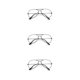 thumbnail image 5 of Guardurnaity Gafas de sol Novedad de moda Vibrante Durable Mano de obra fina Nuevo estilo Diseño único Gafas redondas Negro + Blanco Type1 NO1, 5 of 6