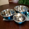thumbnail image 2 of Oster Stainless Steel Mixing Bowl Set 3 Pieces, 2 of 4