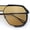 Black Frame - Solid Brown Lens, variant on Geometric Aviator Sunglasses for Men Gradient Lens Metal Frame Fashion Square Pilot Shades Gold Tortoise Frame - Red Lens