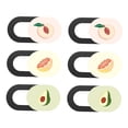 thumbnail image 4 of Luxshiny 6Pcs Camera Privacy Cover Slide Design ABS for Laptop and Mobile Phone Daily Use, 4 of 8