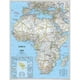 National Geographic RE00620143 Carte de l'Afrique - Agrandie et Laminée – image 1 sur 1