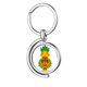 thumbnail image 1 of Naranja salvaje Brasil Cartoon Rotating keychain Metal Keyring Holder, 1 of 2