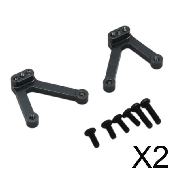 Soportes de torres de choque,Soportes de torres de choque para coche rc piezas de automóviles modelo,Soporte de torres de choque de repuesto para automóvil a escala 1:18,Delantero de metal