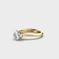 thumbnail image 3 of 1 Ct IGI Certified Lab Grown Diamond Engagement Ring for Women Solid 10K Yellow Gold |Fine Solitaire Diamond Wedding Rings | Size 5.5 by Diamond-Capitals, 3 of 8
