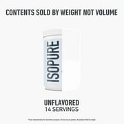 Isopure Collagen Peptides Powder, Promotes Hair, Nail, Skin and Joint Health, with Vitamin C and Biotin, Unflavored, 20g Collagen Peptides Per Serving, 11.36 Oz, 14 Servings (Packaging May Vary)