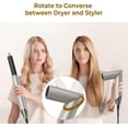 thumbnail image 3 of 5-in-1 Foldable Hot Air Styler Kit, Professional Hair Dryer Brush System with Auto-Wrap Curlers & Volumizing Brush for All Hair Types, 3 of 14