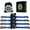 Blue, variant on STARLEAPARTS 1" x 12' Auto Retractable Heavy Duty Ratchet, 1,500lb Break Strength Auto Retract Ratchet Strap, Safety Lock S Hooks, For Motorcycle, Trailer, Truck, UTV (Green, 4 Pack)