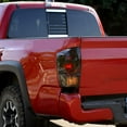 thumbnail image 5 of TINKI Fit For Toyota Tacoma 2016 2017 2018 2019 2020 2021 2022 ABS Transparent Gray Rear Taillight Protective Decorative Shell, 5 of 7