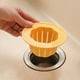 thumbnail image 4 of Colador de fregadero con forma de calabaza | Cesta de filtro para desagüe de fregadero de cocina | Recolector de residuos de malla fina | Para fregaderos de cocina y baño | Paquete de 1, 4 of 7