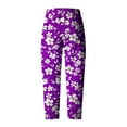 thumbnail image 5 of Capri Pants for Women Plus Size Summer Printed Comfor table Loose Wide Legs Fashion Casual Ladies Capris Pants, 5 of 5