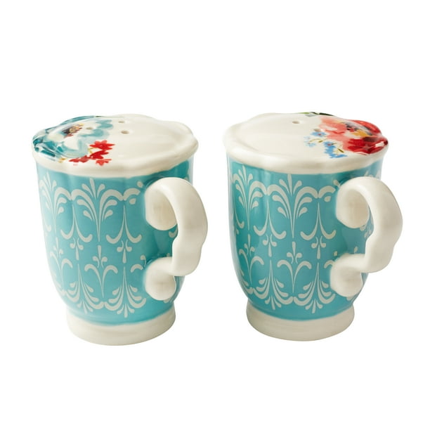 The Pioneer Woman Melody Salt And Pepper Shaker Set - Walmart.com - Walmart.com