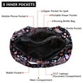 thumbnail image 4 of HAWEE Diaper Tote Bag Organizer for Women Zip-top Multi Pockets Shoulder Purse with Wet Umbrella Pocket and Laptop Sleeve, Paisley, 4 of 7
