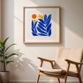 thumbnail image 6 of Community Garden - Painting Abstract Botanical Floral Geometric Modern Art Minimalist Tropical Oak Framed Wall Art Print 8 x 8 inches, 6 of 8