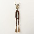 thumbnail image 5 of JUMRHFAN 59in Wood Bead Garland with Tassels, Wooden Beads Garland, Decorative Beads Garland Decor, Farmhouse Beads Garland for Wall Hanging Home Festival Decor, Dark Brown, 5 of 15
