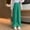 Green, variant on Ofreoo Wide Leg Pants for Women Lightweight Cotton Linen Drawstring Waist Loose Solid Color Lounge Trousers