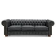 thumbnail image 5 of Chesterfield Sofa with Solid Rubber Wood Legs / 900lbs Load - Bearing Capacity for Safety, 5 of 5