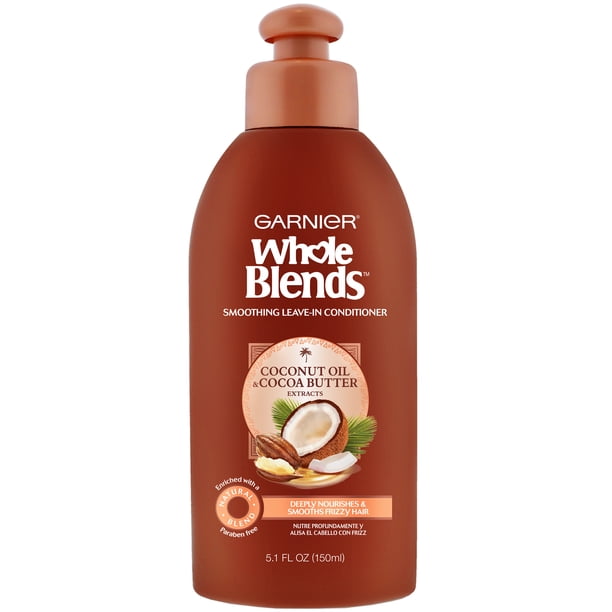 Garnier Whole Blends LeaveIn Conditioner with Coconut Oil & Cocoa