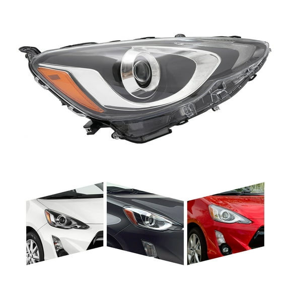 For 2015-2017 Toyota Prius C Passenger Side Halogen Headlamp Right Headlight