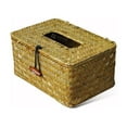 thumbnail image 1 of Rectangular Woven Tissue Box Holder, Decorative Napkin Holder Pumping Cardboard Dispenser, Face Box for Home Office Car Decor, 1 of 5