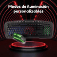 thumbnail image 3 of Kit Gamer Teclado Y Mouse Mecánico Con Soport Starket Sk-006 Lab.G, Negro, 3 of 5