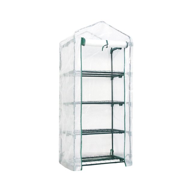 Invernadero multiusos con cubierta para plántulas de interior y exterior en el hogar Cubierta de malla blanca