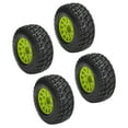 thumbnail image 4 of Accesorios para camiones RC, 4 piezas 1/10 RC neumáticos cortos para camiones RC para neumáticos de camión de recorrido corto ARRMA construidos para precisión Jadeshay A, 4 of 8